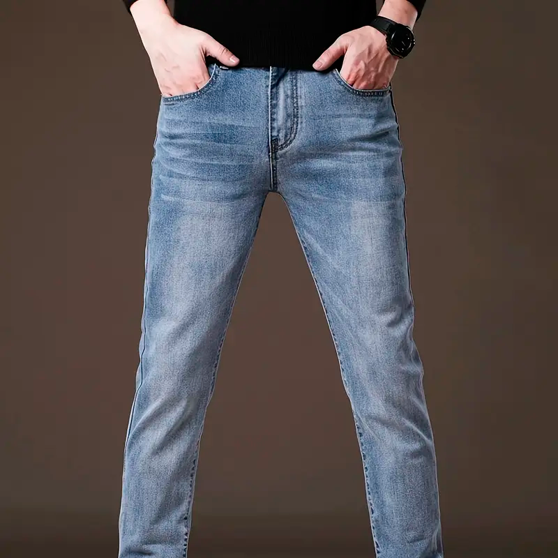 Kit 3 Calças Jeans Masculina Cavendish +BRINDE: 1 Cinto de Couro e 1 Relógio Sofisticado