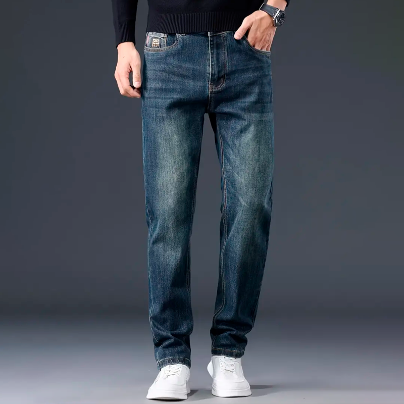 Kit 3 Calças Jeans Masculina Cavendish +BRINDE: 1 Cinto de Couro e 1 Relógio Sofisticado