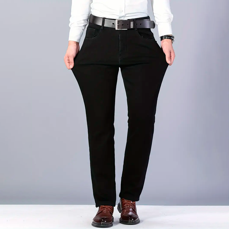 Kit 3 Calças Jeans Masculina Cavendish +BRINDE: 1 Cinto de Couro e 1 Relógio Sofisticado