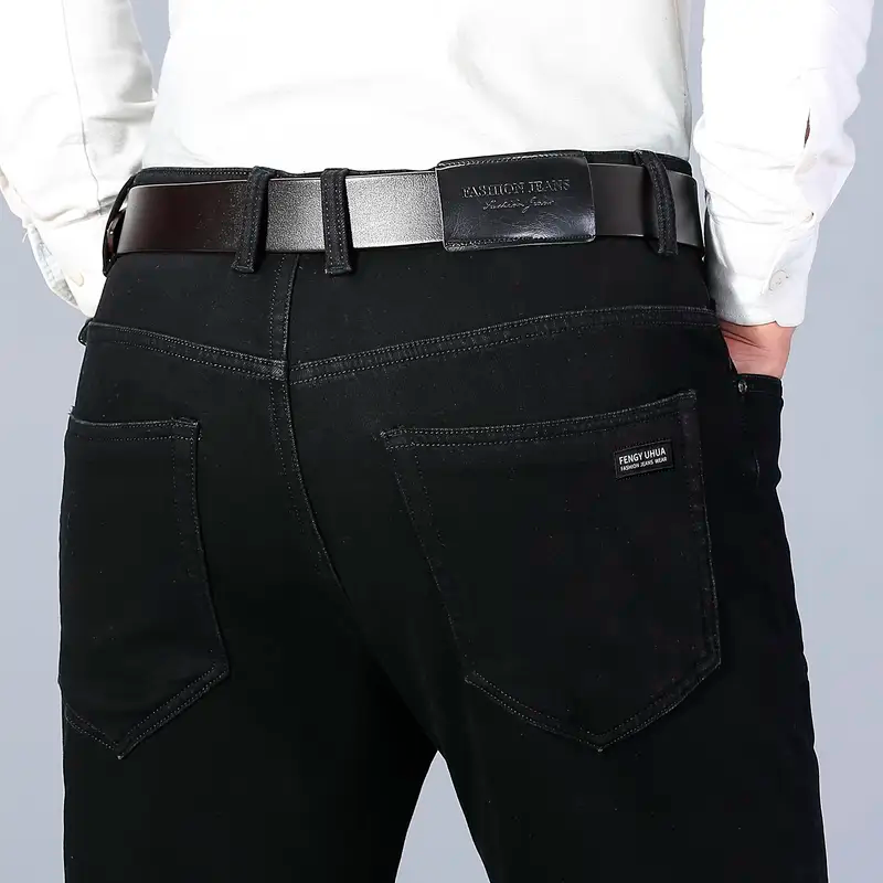 Kit 3 Calças Jeans Masculina Cavendish +BRINDE: 1 Cinto de Couro e 1 Relógio Sofisticado