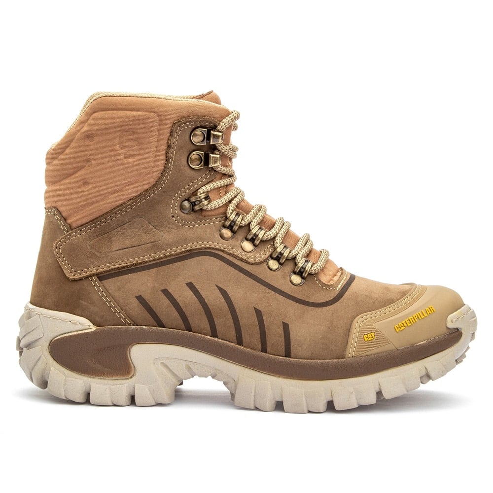 Bota Conquest Creme Nobuck