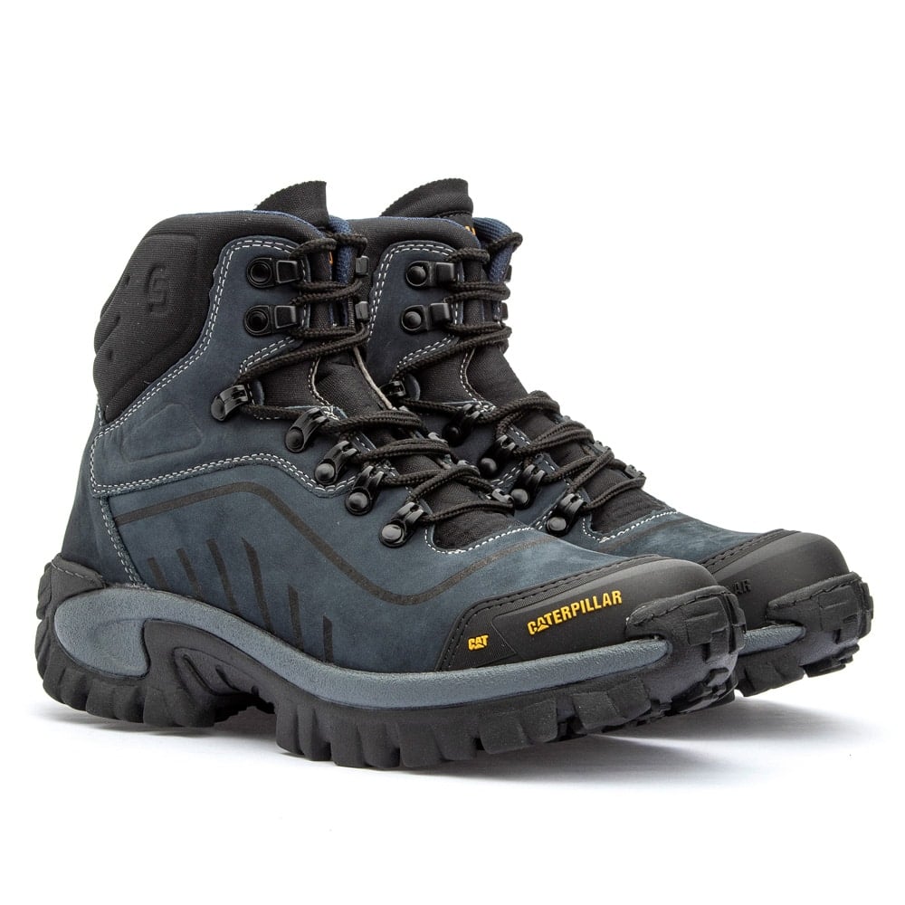 Bota  Conquest Azul Nobuck